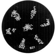 FREIE AUSWAHL 30 Nail Art Stamping Schablonen Scraper Stempel Nagel NEU